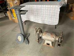 Continental 10” Electric Bench Grinder w/ Stand 