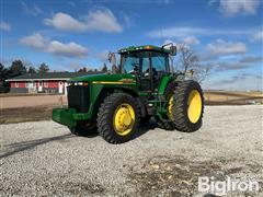 2000 John Deere 8210 MFWD Tractor 