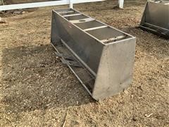 Dealers Livestock Stainless Steel Adjustable Flow Hog Feeder 