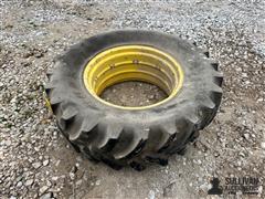 Armstrong 16.9-28 Tire On Rim 