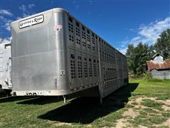 2003 Wilson PSDCL-402 Silver Star 53' Tri/A Livestock Trailer 