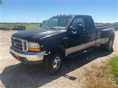 1999 Ford F-350 4x4 Extended Cab Dually Pickup 