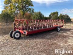 H & S S/A Portable Bale/Hay Feeder 