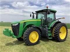 2015 John Deere 8295R MFWD Tractor 