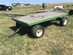 New Idea 633 Flatbed Hay Wagon 