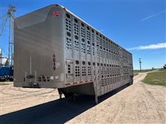 2010 Wilson PSDCL-402 T/A Livestock Trailer 