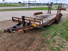 2014 Load Trail T/A Flatbed Trailer 