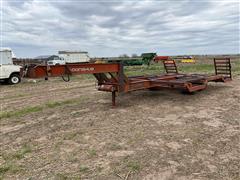 1982 Donahue 18’ T/A Windrower Trailer 