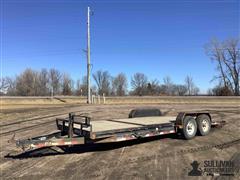 2017 PJ T/A Flatbed Trailer 