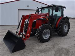 2018 Massey Ferguson 4710 MFWD Tractor W/Loader 