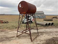 300-Gal Fuel Barrel On Stand 