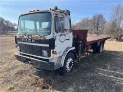 1987 Mack S/A Flatbed Truck 