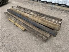 Wooden Fence Posts 