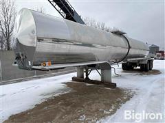 2000 Nova T/A Stainless Steel Liquid Tanker Trailer 