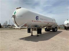 1971 Lubbock 40' T/A Anhydrous Tanker Trailer 