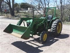 1988 John Deere 1050 Compact Utility Tractor W/Loader 