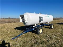 1,500 Gallon NH3 Tank 