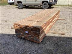 2" X 4" X 10' #1 Cedar Lumber 