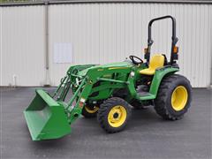 2022 John Deere 3038E MFWD Compact Utility Tractor W/Loader 