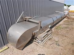 Doyle 30' Stainless Steel Conveyor W/24" Belt 