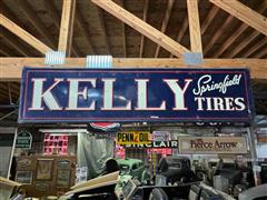 Kelly Tires Metal Sign 