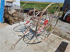 Antique Fire Hose Reel 