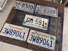 License Plates 