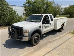 2008 Ford F450XL Super Duty 4x4 Service/Utility Truck 