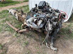 Chevrolet 6.5L Turbo Diesel Engine W/ 5-Speed Manual Transmission & Transfer Case 