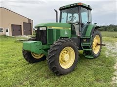 2001 John Deere 7710 MFWD Tractor 