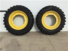 John Deere 480/80R46 Tractor Tires & Rims 