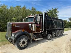 1993 Kenworth W900 Quad/A Dump Truck 