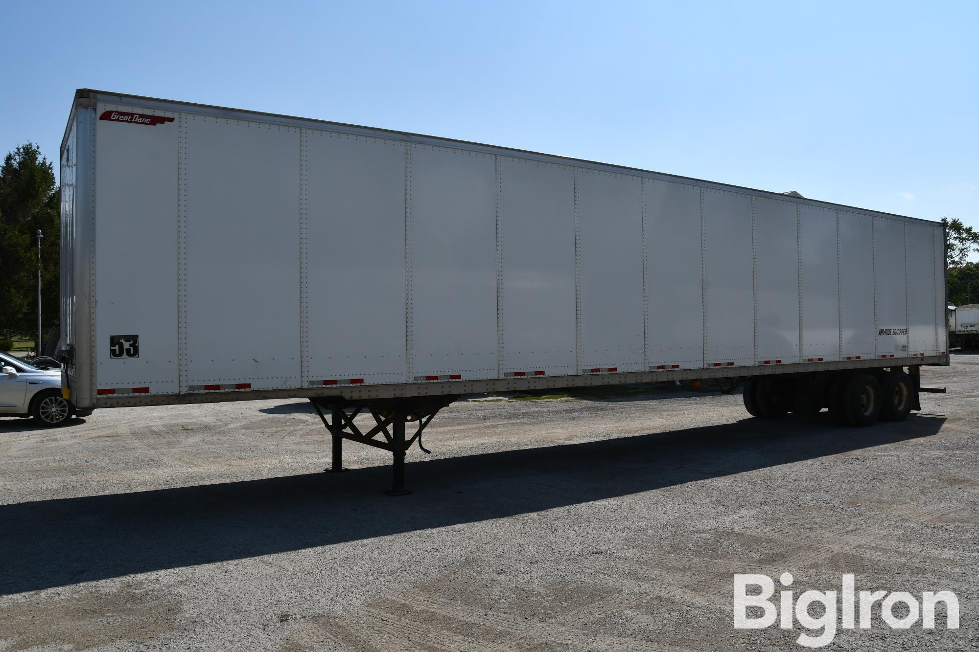 2016 Great Dane CCC-3314-01053 53' T/A Enclosed Van Trailer 