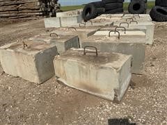 Concrete Barrier Blocks 