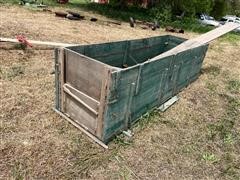 Antique Wooden Barge Box 