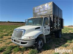 2010 International 4300 DuraStar S/A Dump Truck W/Chipper Body 