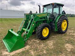 2022 John Deere 6105E MFWD Tractor 