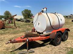 Shop Built T/A Fuel Trailer 