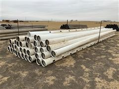 8" Plastic Irrigation Pipe 