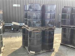 55 Gallon Oil Drums 