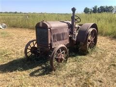 McCormick-Deering 10-20 Non-Running Steel Wheel Tractor 