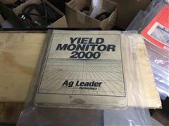 Ag Leader Yield Monitor 2000 Owners Manual 