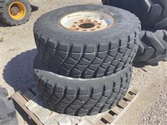 Goodyear G178 445/65R225 Tires & Rims 