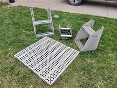 Aluminum Frame Steps 