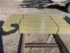 1-1/4” X 6’ Long High Tensile Electric Fiberglass Fence Posts 