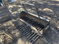 Skid Steer Quick Attach Rock Bucket 