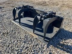 2020 Grapple Bucket Skid Steer Attachment 