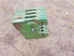 John Deere 4230 Front Mounted Suitcase Weights 