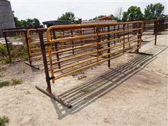 24' Cattle Panels W/Hinges & Gates 