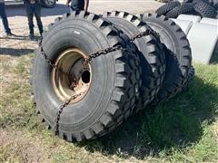 Michelin 16.00-20 Pivot Tires & Rims 